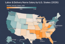 Labor & Delivery Nurse Salary by U.S. States (2026)